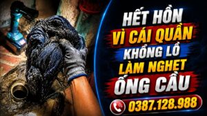 Thông tắc ống cầu nghẹt do quần khổng lồ tại Vũng Tàu
